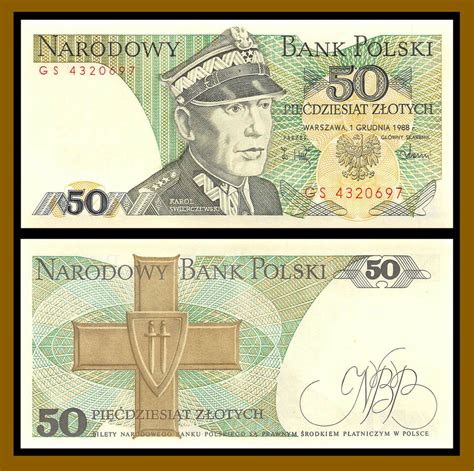 Poland 50 Zlotych X 100 Pcs Bundle 1988 P 142c Uncirculated EBay