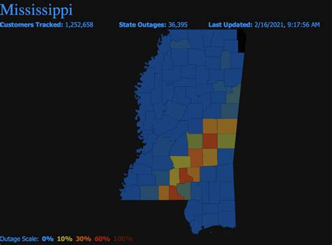 Power Outages Reported Across Mississippi Amid Winter Weather Supertalk Mississippi