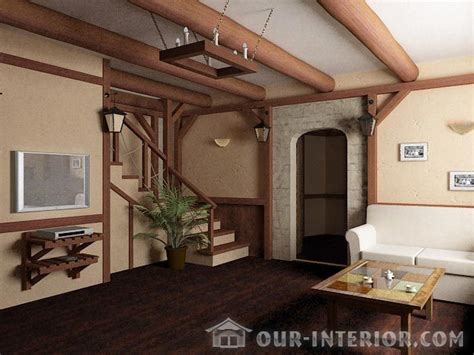 Интерьер деревенского дома - эксклюзивно на Our-Interior.com