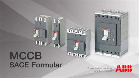 ABB MCCB SACE Formula ElectGo