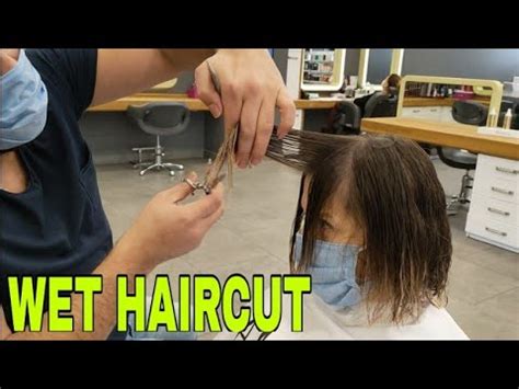 Trendy Short Haircut | Real Barber Sound | Binaural - YouTube