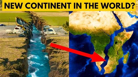 Satellite Show New Ocean Forming In Africa In The Great Rift Valley Of