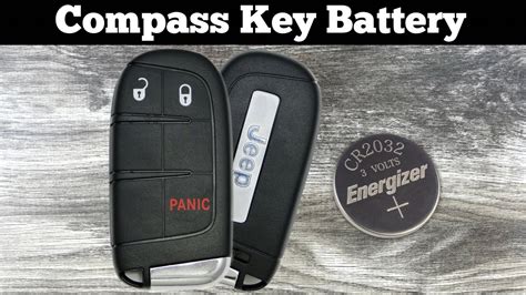 How To Replace Jeep Compass Key Fob Battery Change