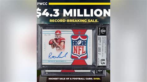 Most Expensive Rookie Nfl Card And Football Cards Worth