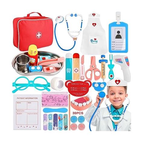 Encoun Malette Docteur Enfant Malette Docteur Jouet Avec St Thosco