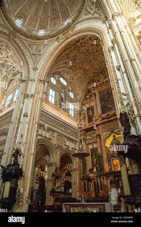 interior of Mezquita in Cordoba, Spain Stock Photo - Alamy