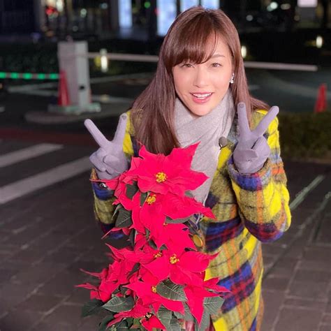 新井恵理那のnキャスさんのインスタグラム写真 新井恵理那のnキャスinstagram 「メリークリスマス！ クリスマスの花といえば