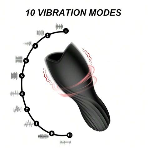 Male Masturbation Cup Glans Trainer Vibrator Vibration Mode Oral Sex