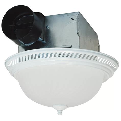 Air King Ltd Decorative White 70 Cfm Ceiling Bathroom Exhaust Fan With