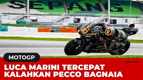 Luca Marini Kuasai Hari Ketiga Tes MotoGP Sepang 2023 YouTube