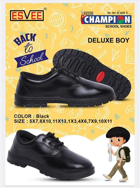 Black Kids School Uniform Shoes At Rs 100pair In New Delhi Id