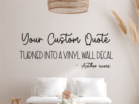 Create Your Own Custom Wall Decal Custom Wall Sticker Custom Decal Vinyl Lettering