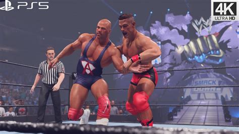 WWE 2K23 PS5 Showcase Gameplay John Cena Vs Kurt Angle Objectives