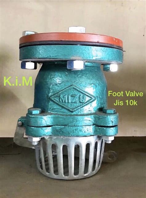 Jual Foot Valve Mizu Jis 10k 21 2 2 5 Inch 2 1 2 Flange Cast