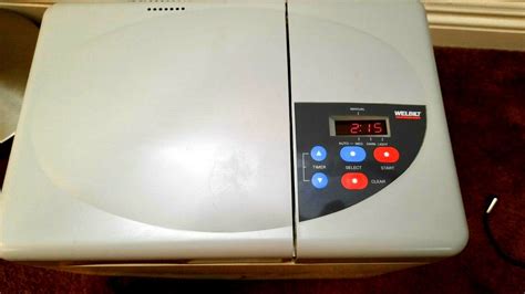 Welbilt Bread Maker Making Machine Model Abm350 3 1 Lb Loaf Ebay