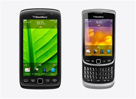 Rim Unveils Five New Touch Screen Blackberry Smart Phones