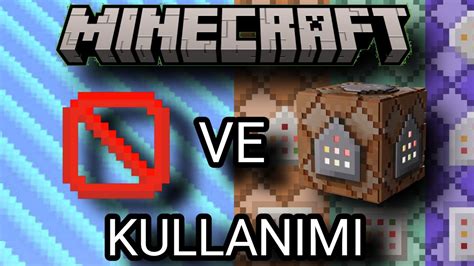 Minecraft Barrier Ve Komut Bloğu Nasıl Alınır Minecraft Komutları