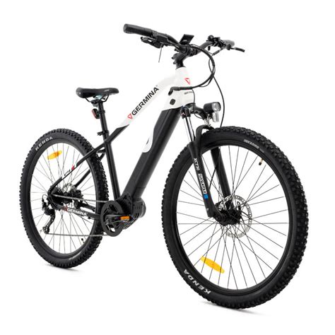 Rower Elektryczny Mtb Czarno Bia Y E Bike Germina Germina