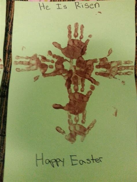 Handprint Cross Creative Kids Creative Curriculum Creative