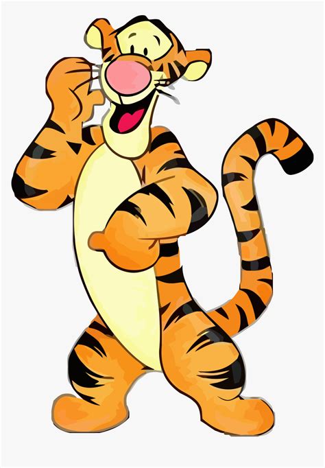 Cartoon Winnie The Pooh Tigger, HD Png Download , Transparent Png Image ...