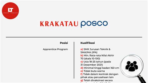 Lowongan Kerja Pt Krakatau Posco