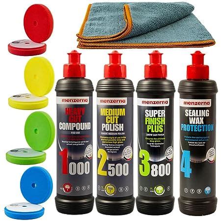 Auto Politur Set Menzerna Autopolitur Heavy Cut Compound