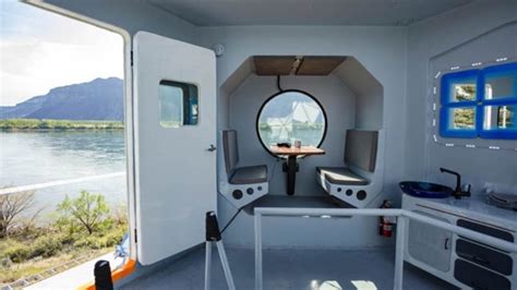 Off Grid Lunar Lander Inspired Tiny Home Is Out Of This World