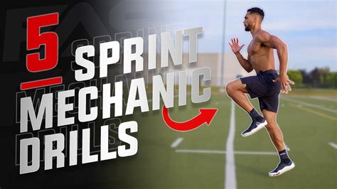 Top Sprint Mechanic Drills Speed Training For Athletes Youtube