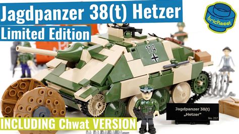 Jagdpanzer 38 T Hetzer Limited Edition COBI 2557 Speed Build Review