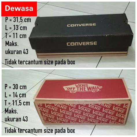 Ukuran Box Sepatu Nike 56 Koleksi Gambar