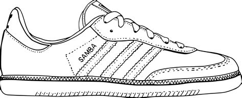 Adidas Shoes Sketch at PaintingValley.com | Explore collection of ...