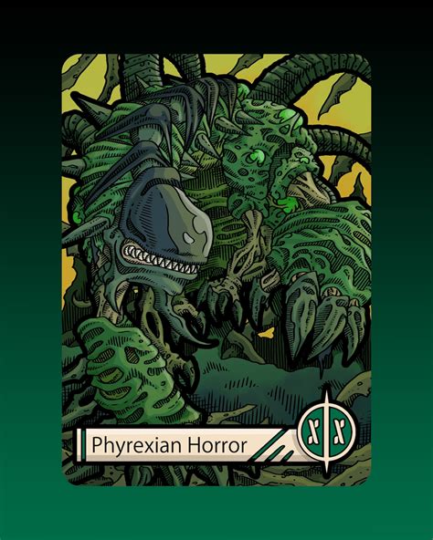 CLEARANCE Phyrexian Horror Token Custom Altered MTG Magic The Gathering