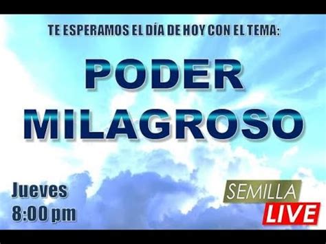 Poder Milagroso Youtube