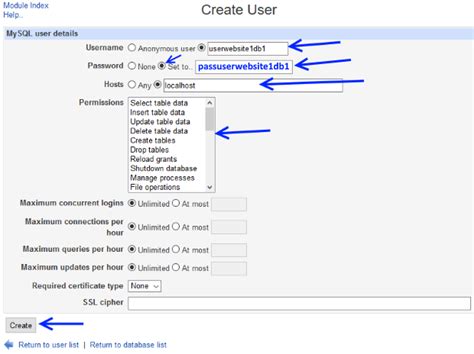 Install And Configure Mysql Databases Using Webmin