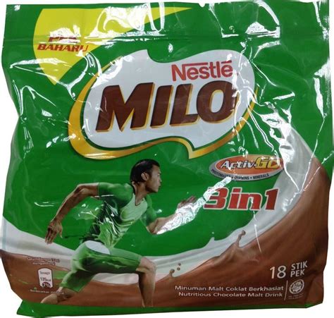 Nestle Milo Activ Go In Nutritious Chocolate Malt Drink Sachet