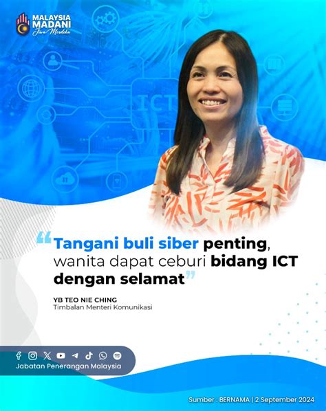 Tangani Buli Siber Penting Wanita Dapat Ceburi Bidang Ict Dengan