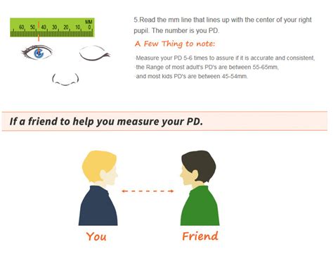 How To Measure Pupillary Distance Pd By Yourself Finestglasses