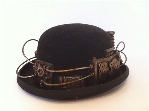 Steampunk Bowler Hat By Richardsymonsart On Etsy