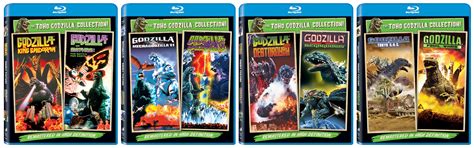 Sony Toho Godzilla Collection Double Feature Blu Rays Tokunation