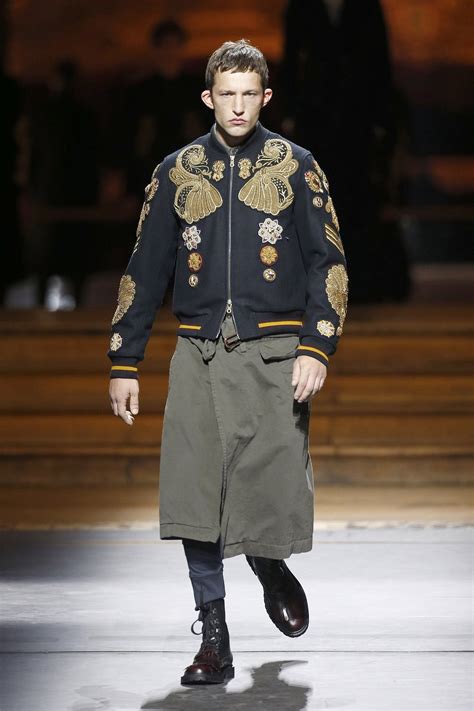 Dries Van Noten Menswear Fashion Show Collection Fall Winter