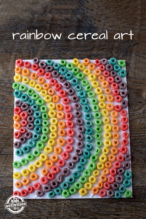 Rainbow Cereal Art