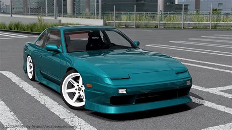 【assetto Corsa】240sx（ツーフォーティー）クーペ Ka24det Dwg Dwg Nissan 240sx Coupe