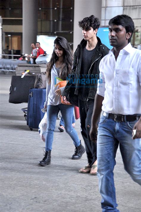 Aryan Khan & Suhana Khan snapped on their way back from London | Suhana Khan, Aryan Khan Images ...