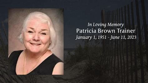 Patricia Brown Trainer Tribute Video