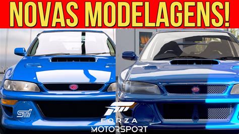 Novas Modelagens De Carros No Forza Motorsport Youtube