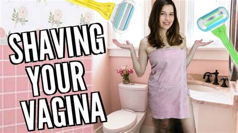 SHAVING YOUR VAGINA TOP 3 TIPS HACKS YouTube