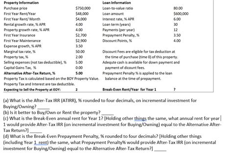 A What Is The After Tax Irr Atirr Rounded To