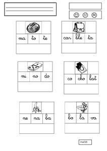 Divers Syllabes Chez Camille Exercices Lecture Cp Lecture En