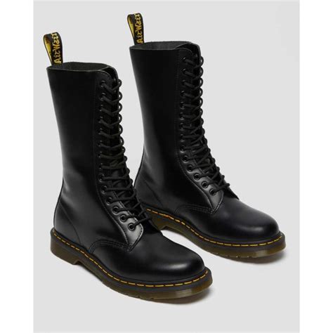 Drmartens 1914 Black Smooth High Boots