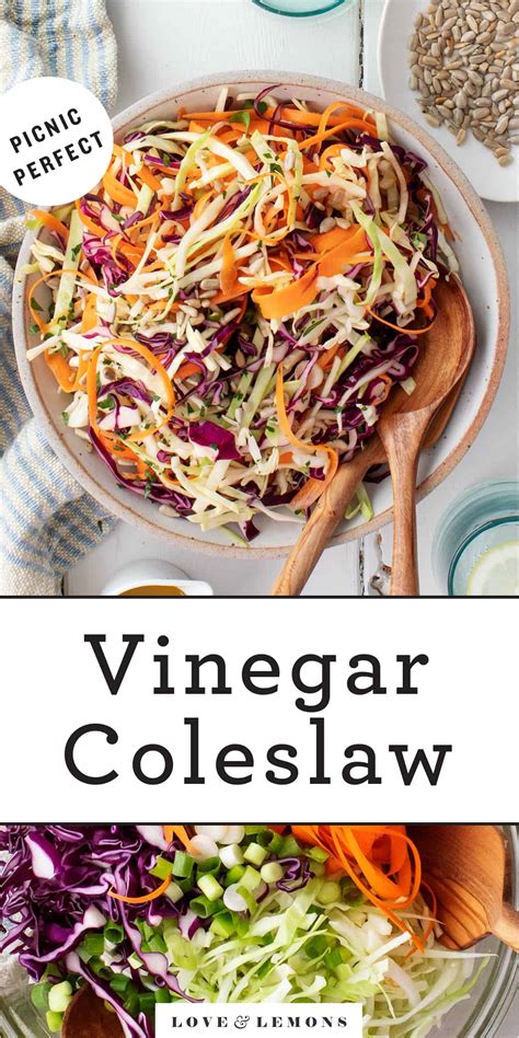 Vinegar Coleslaw Recipe Love And Lemons